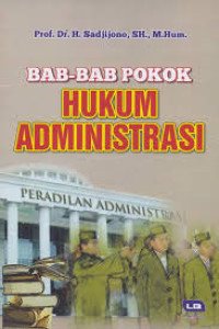 Image of BAB-BAB POKOK HUKUM ADMINISTRASI