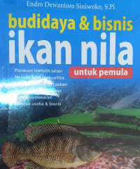 Image of BUDIDAYA & BISNIS IKAN NILA UNTUK PEMULA