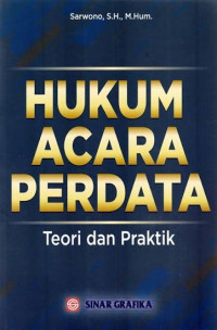 Image of HUKUM ACARA PERDATA : TEORI DAN PRAKTIK