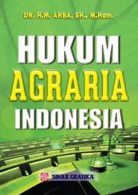 Image of HUKUM AGRARIA INDONESIA