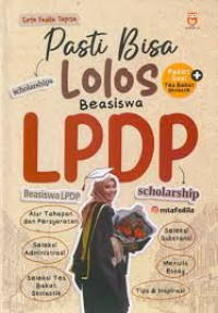 Image of PASTI BISA LOLOS BEASISWA LPDP