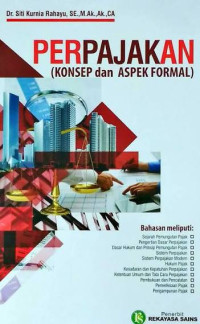 Image of PERPAJAKAN (KONSEP DAN ASPEK FORMAL)